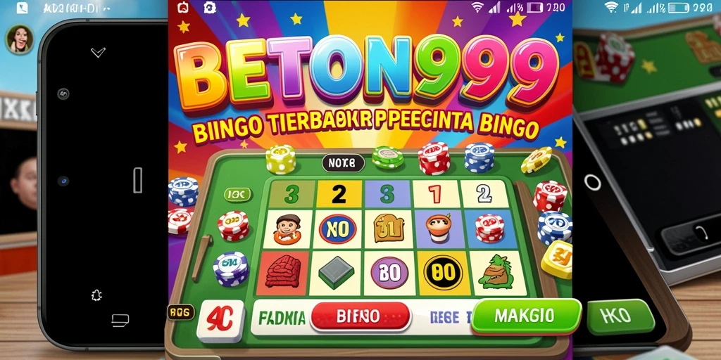 Tampilan gameplay seru dalam permainan Bingo BETON999.