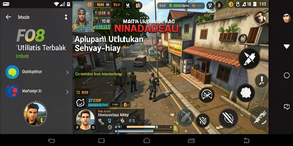 Tampilan aplikasi FO8 yang intuitif dan mudah digunakan.