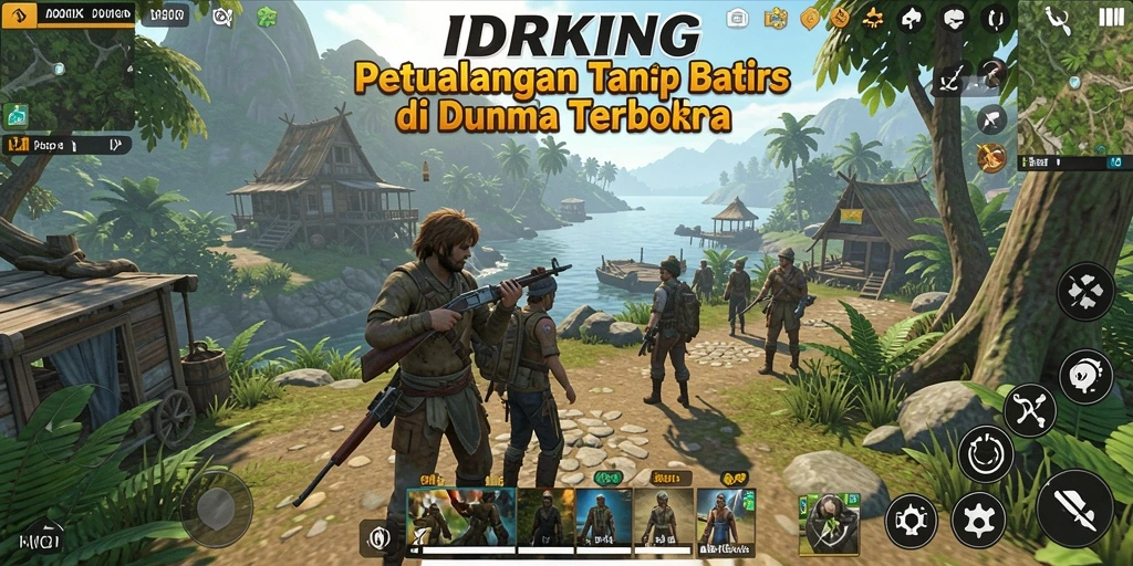 Gameplay seru dalam dunia Open World IDRKING.