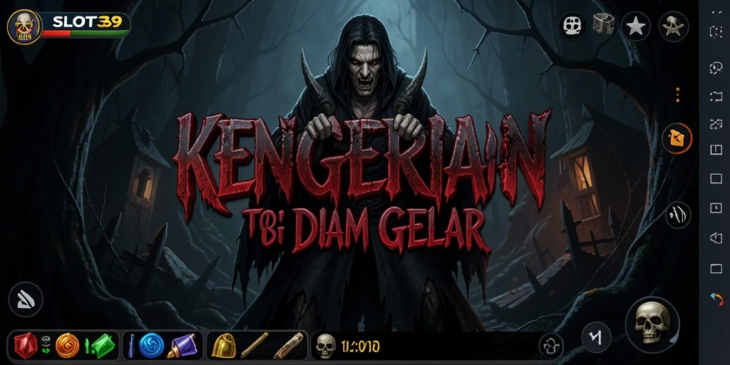 Gameplay menegangkan SLOT39 dengan suasana Horror yang menyeramkan.